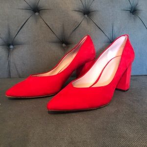 Red 1.State Saffy Pumps